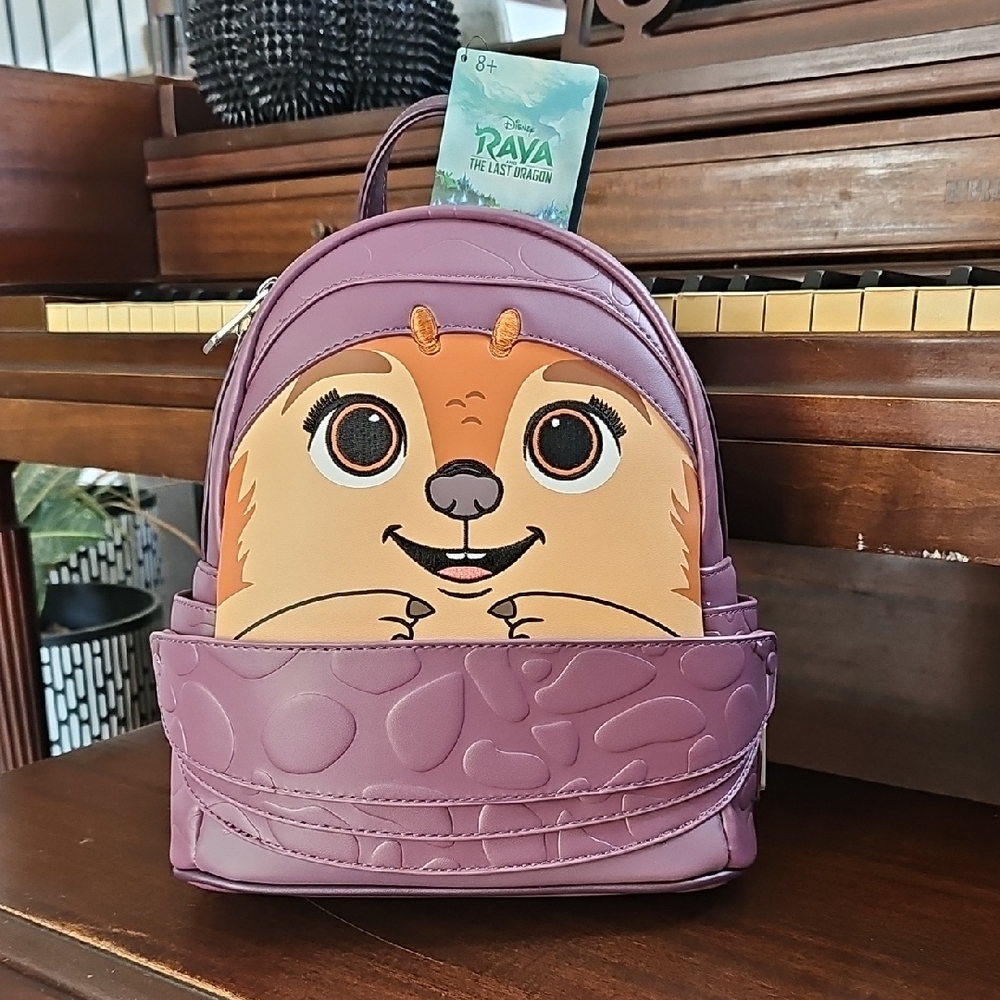 NWT Loungefly Disney Raya and the Last Dragon Tuk Tuk Backpack Purse